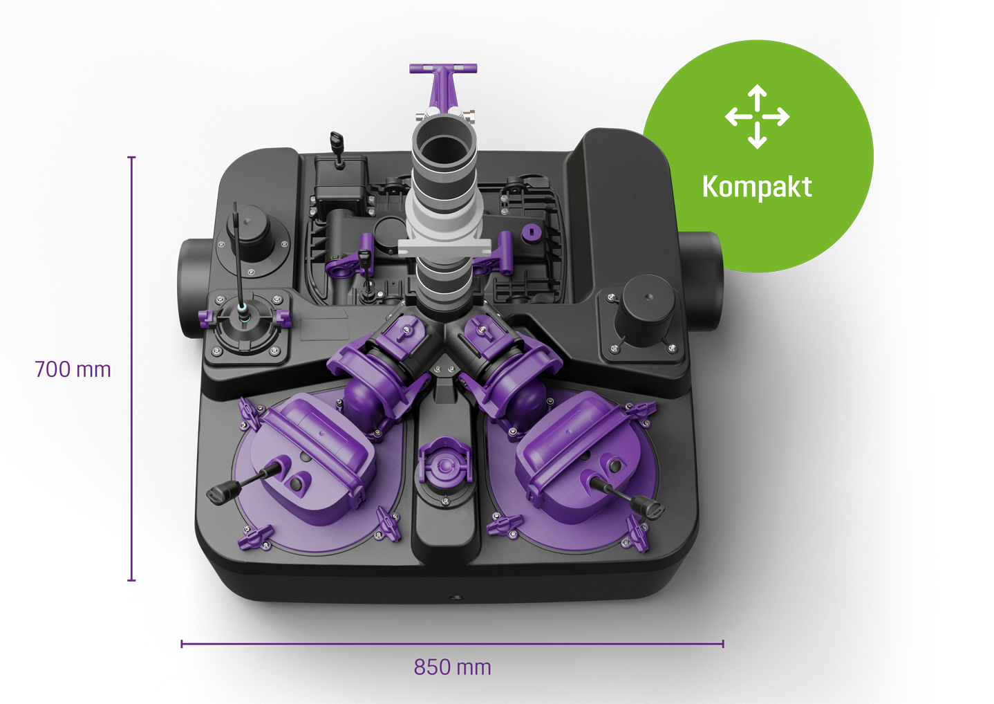 Hybrid Hebeanlage Ecolift L Kessel F Hrend In Entw Sserung