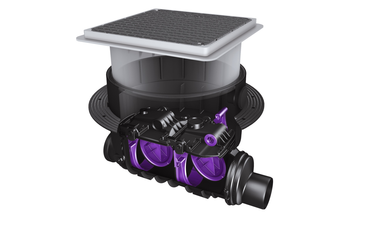 Version zum Einbau in die Bodenplatte Version zum Einbau in die Bodenplatte