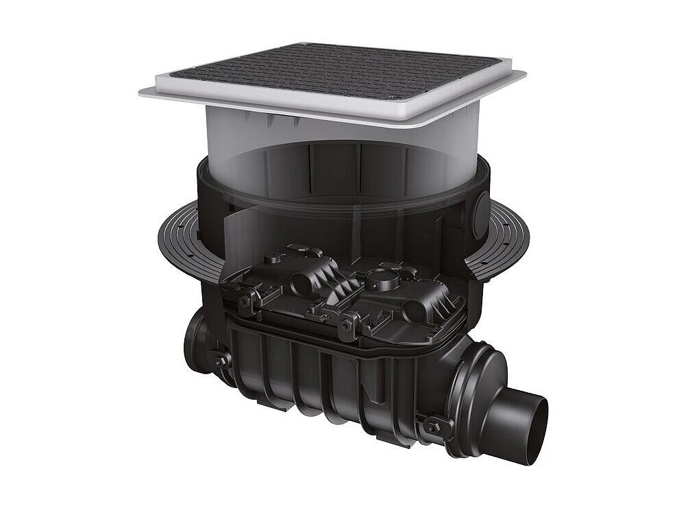 Reinigungsrohr Controlfix zum Einbau in die Bodenplatte Reinigungsrohr Controlfix zum Einbau in die Bodenplatte