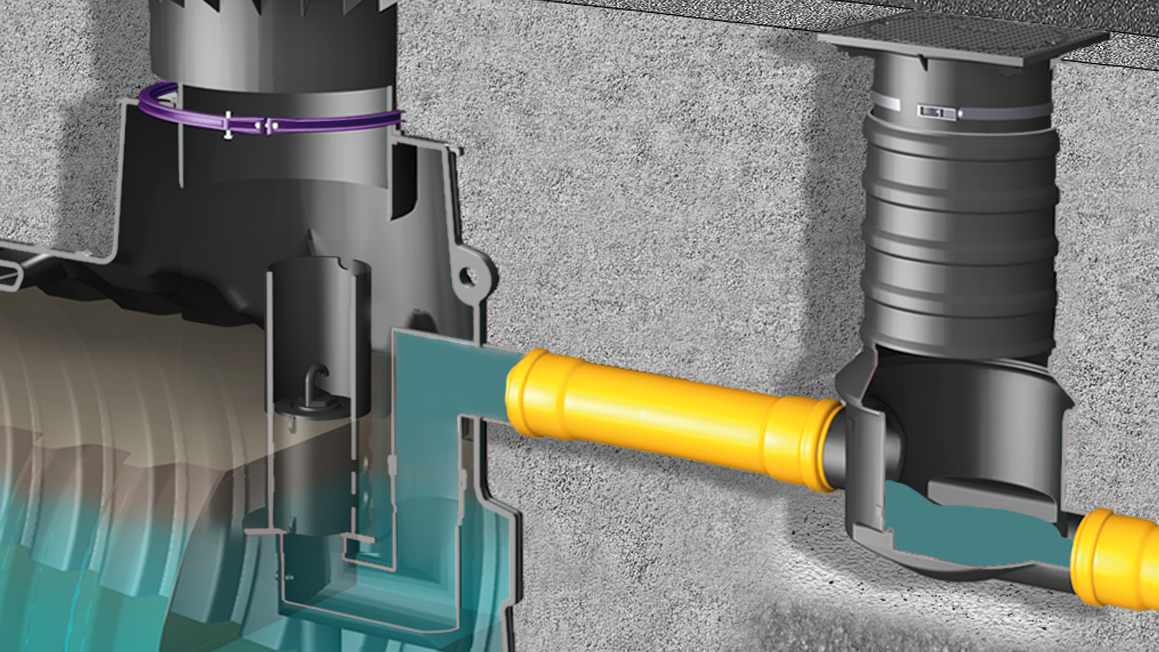 Öl-/Benzinabscheider EasyOil, Notbremse als Auslaufschutz Öl-/Benzinabscheider EasyOil, Notbremse als Auslaufschutz