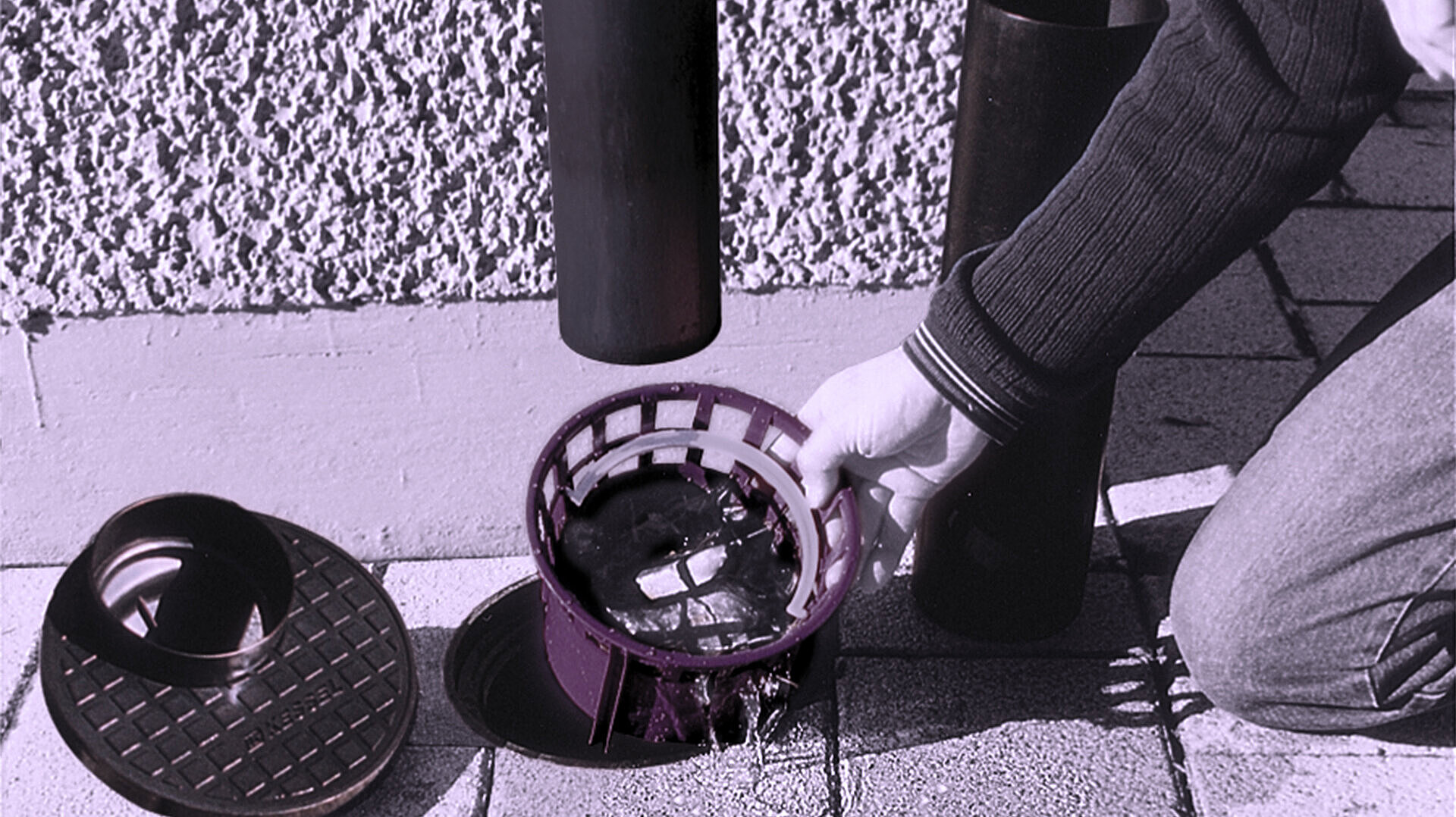 Herausnehmbarer Schlammeimer zur einfachen Reinigung Herausnehmbarer Schlammeimer zur einfachen Reinigung