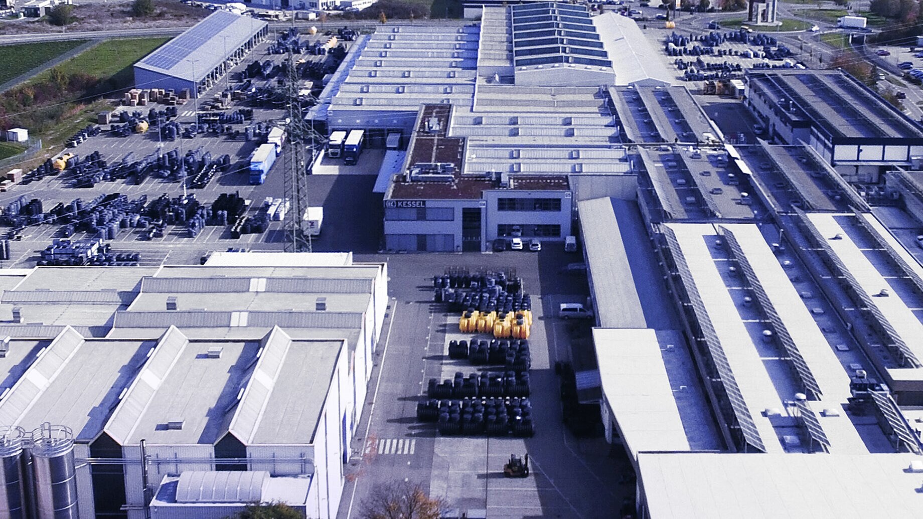 Luftbildaufnahme Hauptsitz KESSEL in Lenting Luftbildaufnahme Hauptsitz KESSEL in Lenting