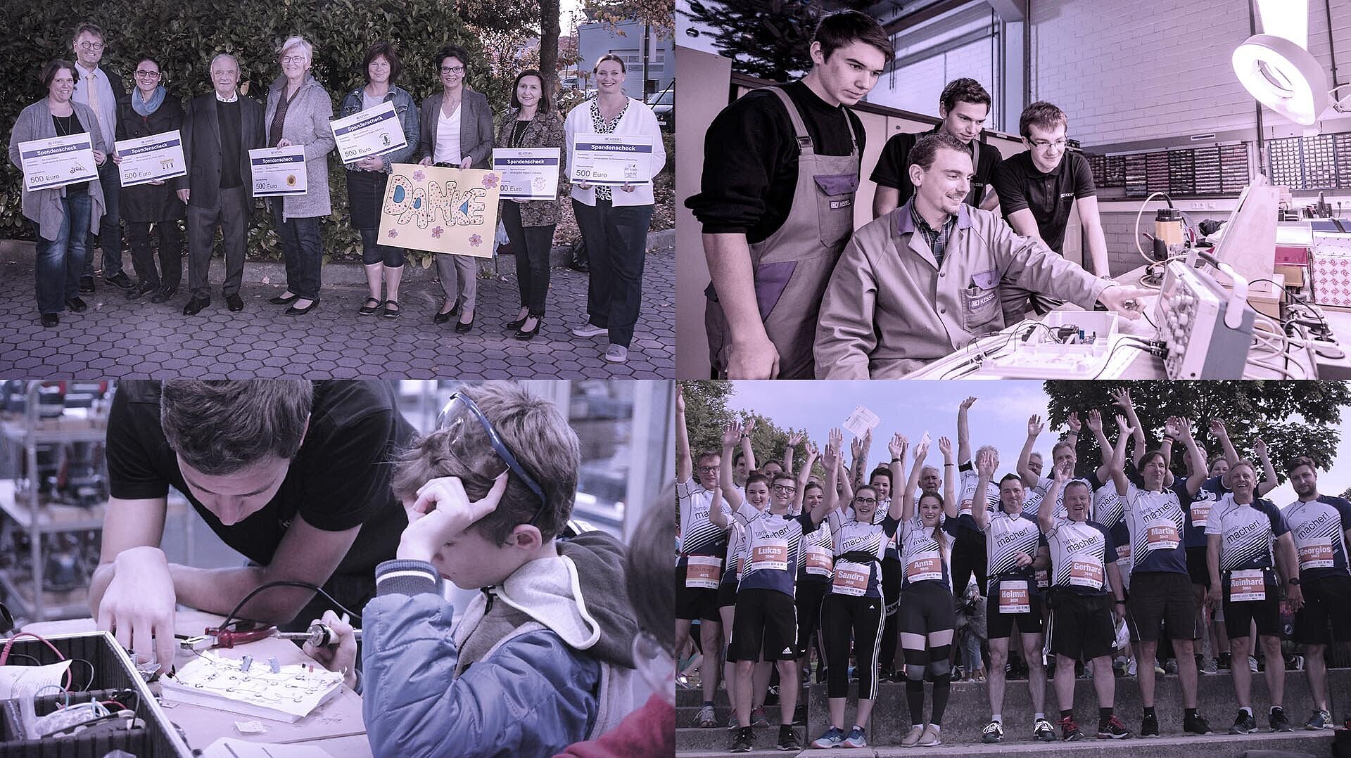 Gesellschaftliches Engagement bei KESSEL Gesellschaftliches Engagement bei KESSEL