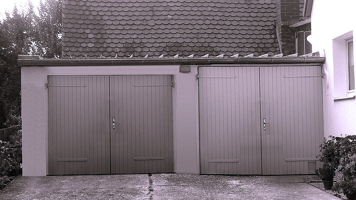 Garage von Bernhard Kessel in Großmehring Garage von Bernhard Kessel in Großmehring