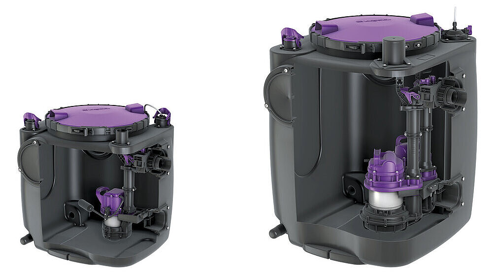 Hebeanlagen Aqualift S 100 und S 200 Hebeanlagen Aqualift S 100 und S 200